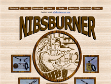 Tablet Screenshot of nibsburner.com